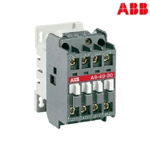 ABB A9-40-00 4-Pole Contactor 220-230V 50Hz / 230-240V 60Hz for industrial automation and control panels