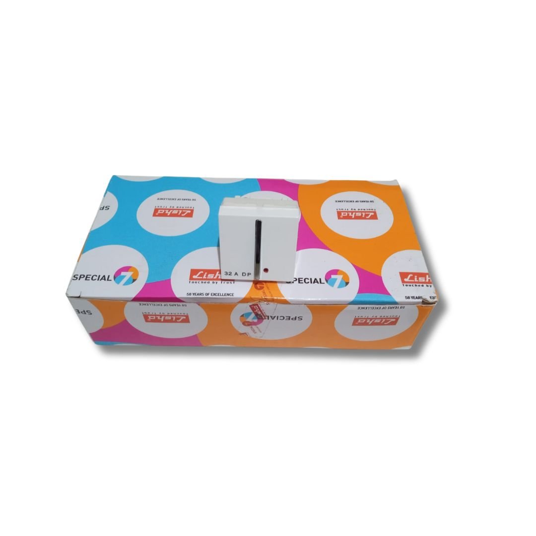 Lisha_Brand_Special_7_32A DP_switch_backside_on_box_front_switch_on_top