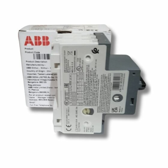 ABB_Brand_MS116-1.0_Manual_Motor_Starter_Side_View_With_Closed_Box