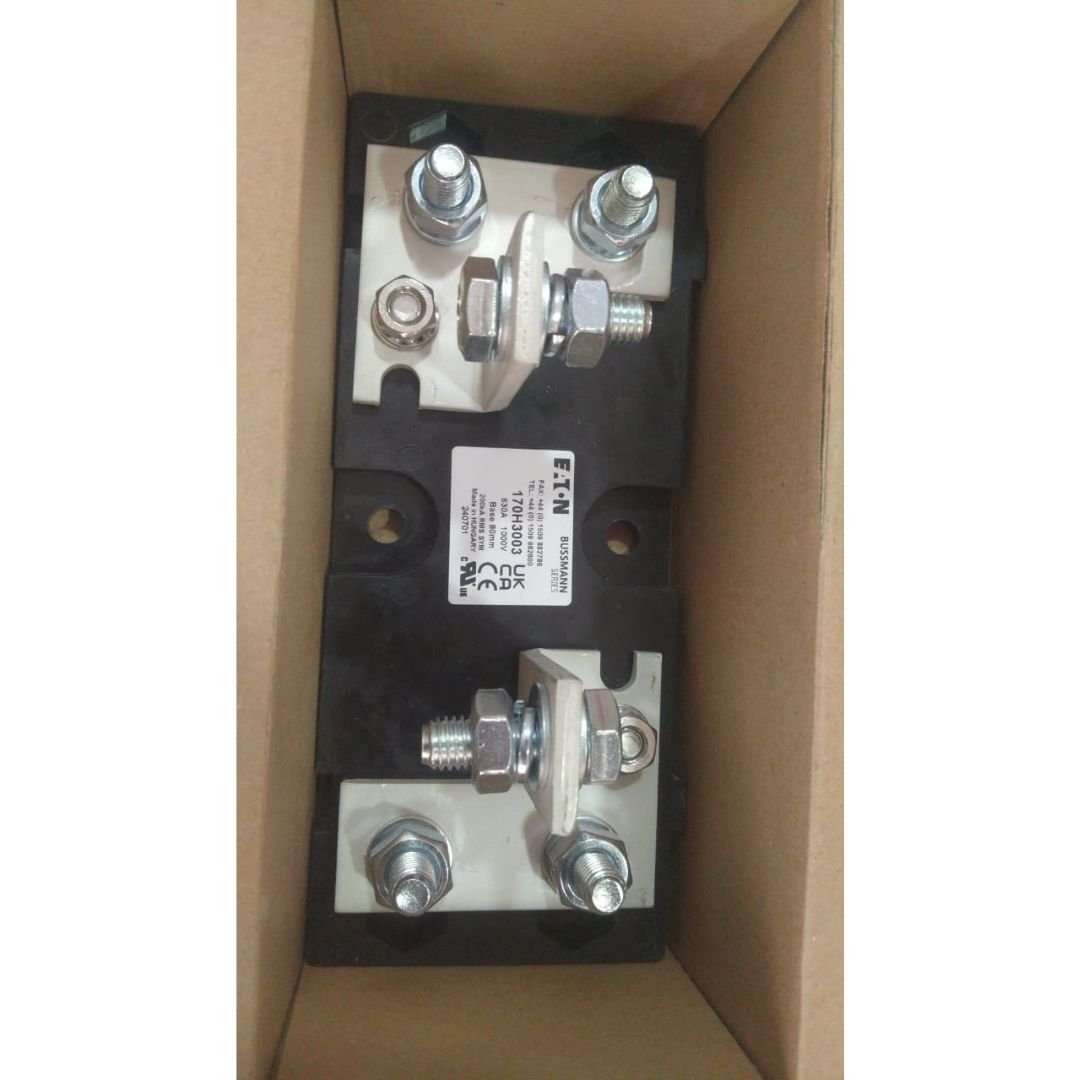 Eaton_Bussmann_Brand_Series_High-Speed_Fixed_Center_Fuse_Base_170H3003_Opened_Box