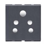 Lisha Special 7 6A 2 in 1 2 Module Socket With Safety Shutter image 1