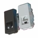 Lisha Brand 2 Line Jack RJ 11 1 Module With Shutter image 4