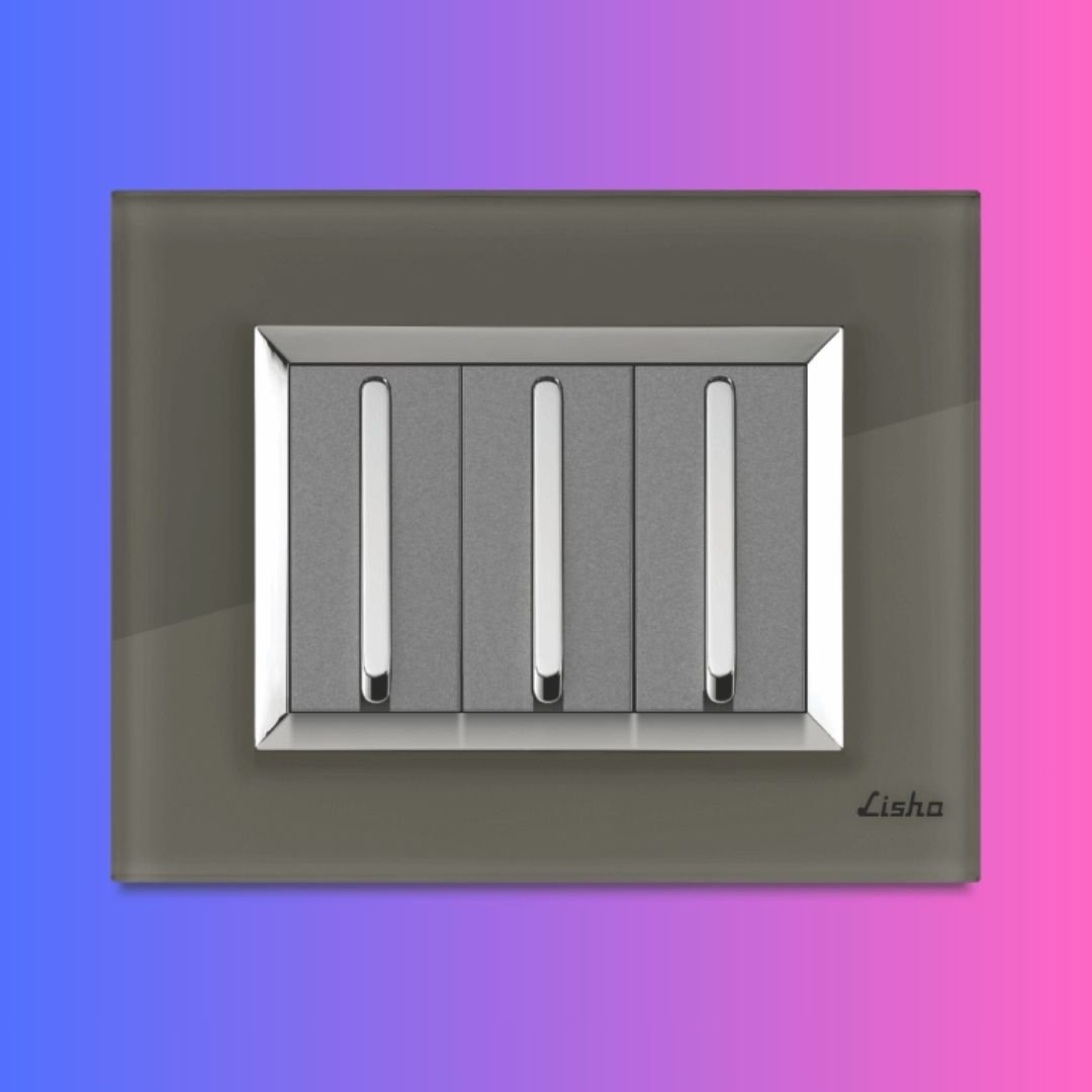 Lisha_Brand_Special_7_Tint_Model_Modular_Graphite_Grey_Cover_Plates