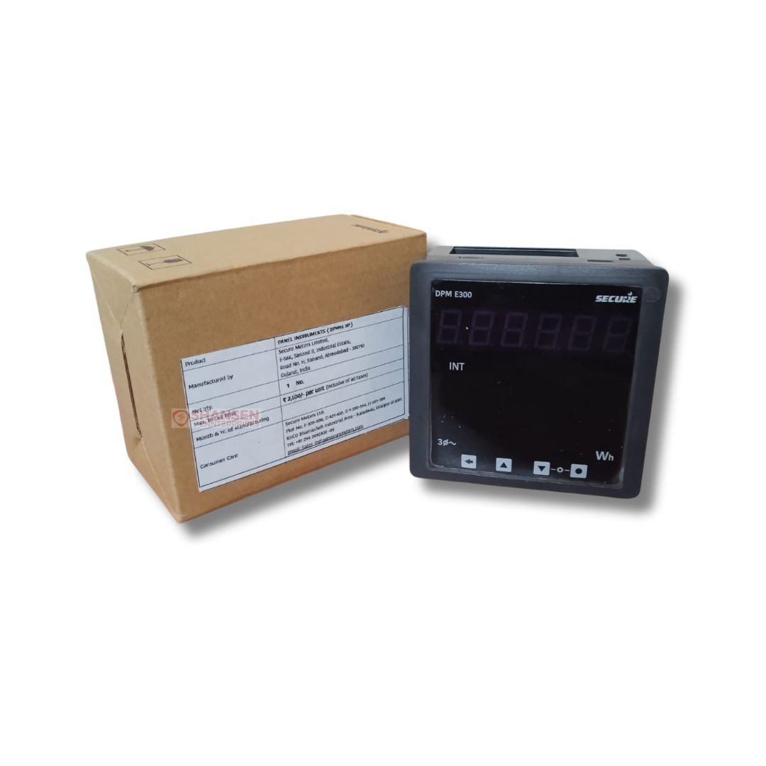 SECURE_Brand_DPM_E-300_Digital_Panel_Meter_lefttside_of_closed_box