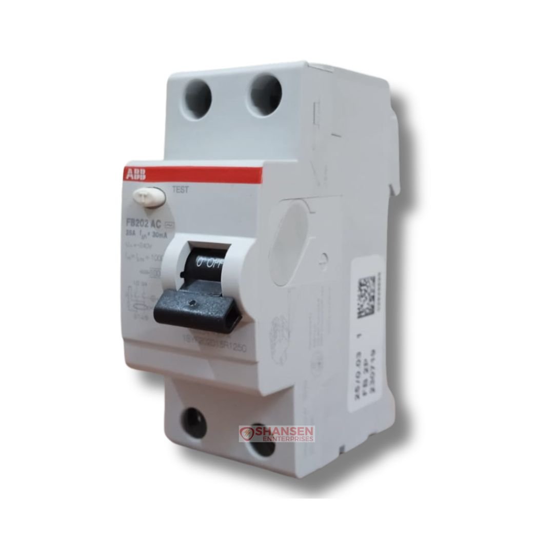 ABB_Brand_FB202_AC-25_0.03_Residual_Current_Circuit_Breaker