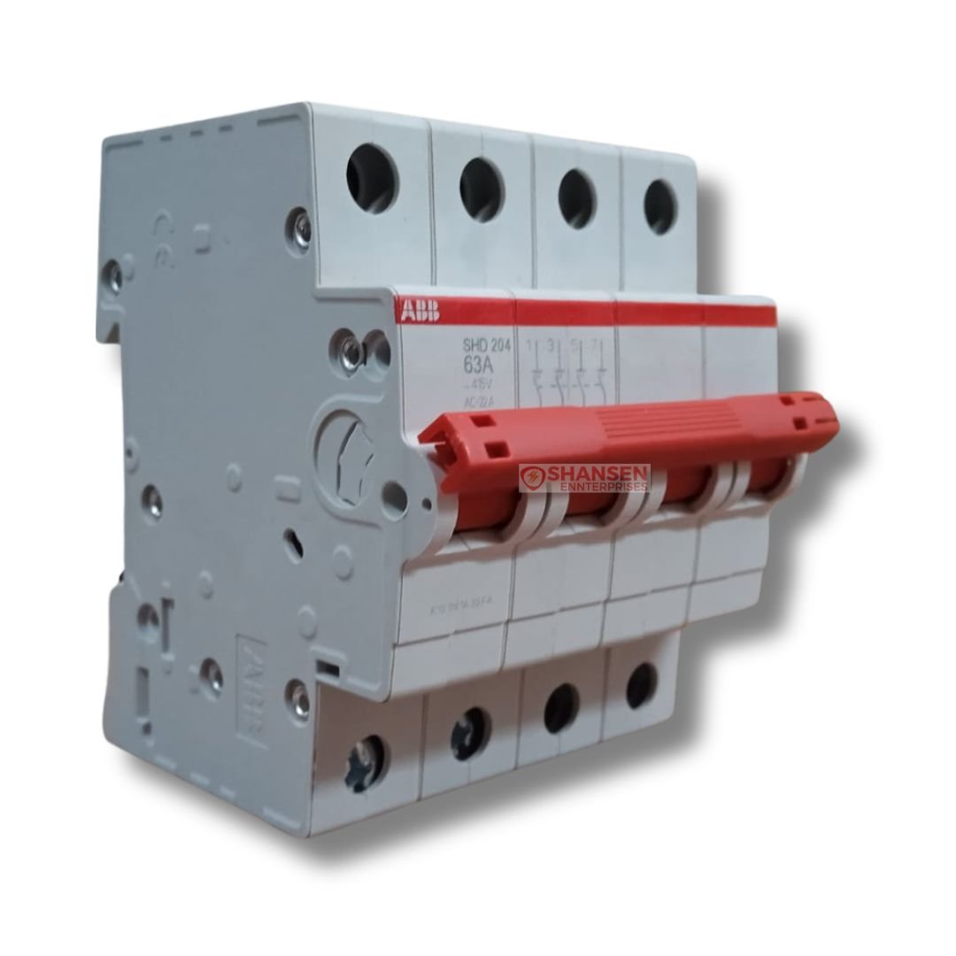 ABB_Brand_Switch_Disconnector_Model_SDB204_63_Switch_Disconnector_front-rightside_view_with_closed_box_leftside_view