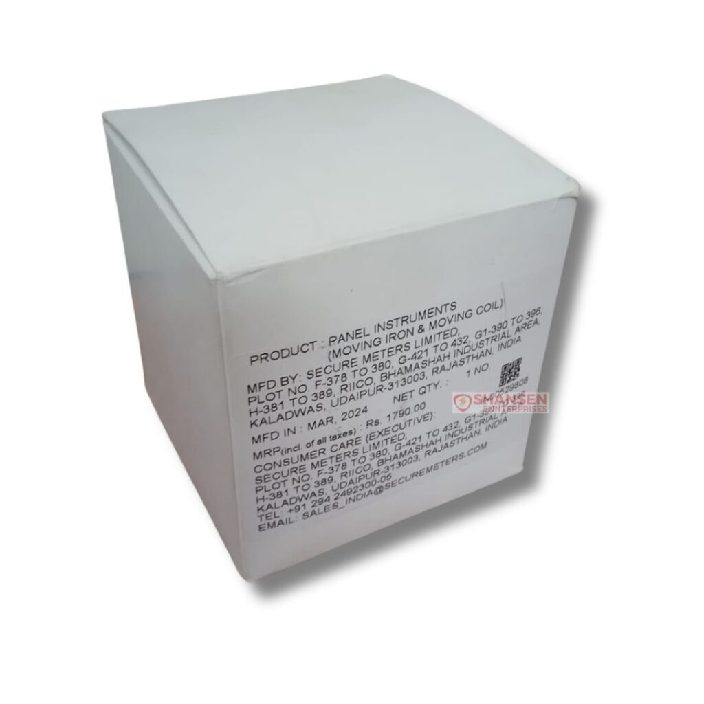 Secure Analogue Panel Instrument IQ 72 - Fuses and contactors