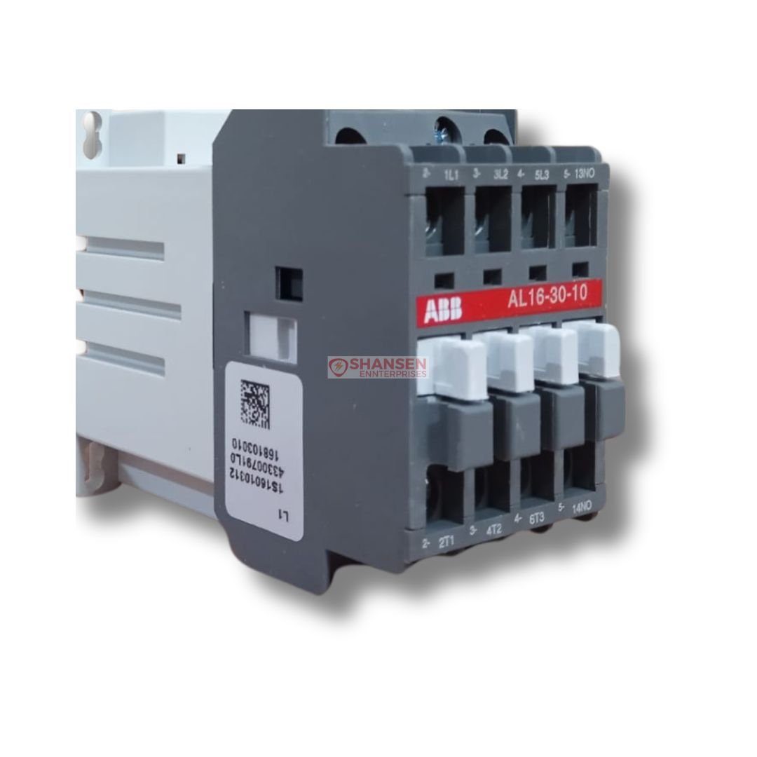 ABB_Brand_AL16-30-10_24V_DC_Contactor_roght_side_viewBB_Brand_AL16-30-10_24V_DC_Contactor