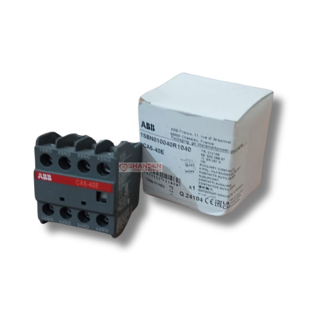 ABB-Brand_CA5-40E_Auxiliary_Contact_Block_front_side_with_box_on_left