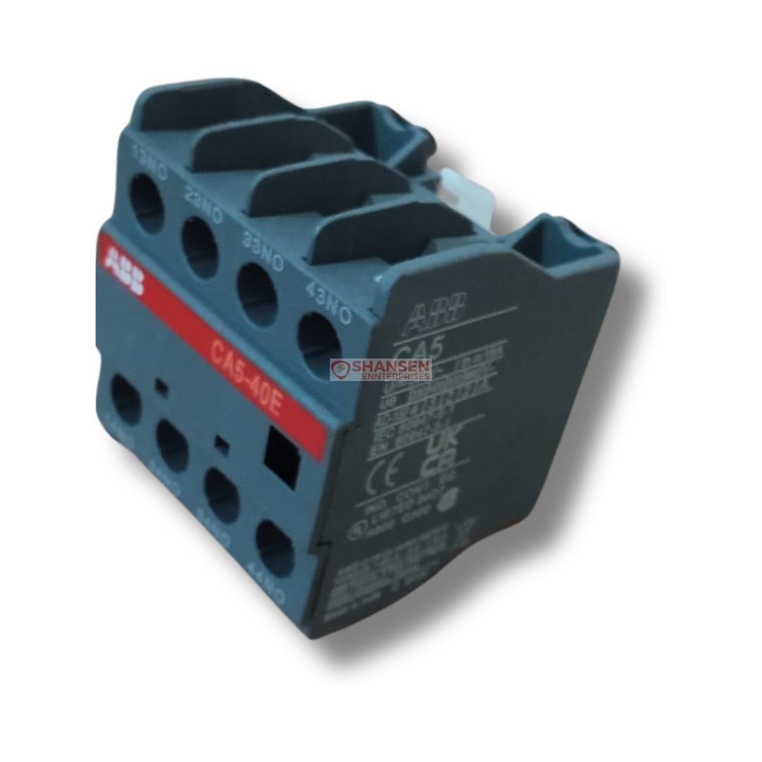 ABB-Brand_CA5-40E_Auxiliary_Contact_Block_top_view_left_side
