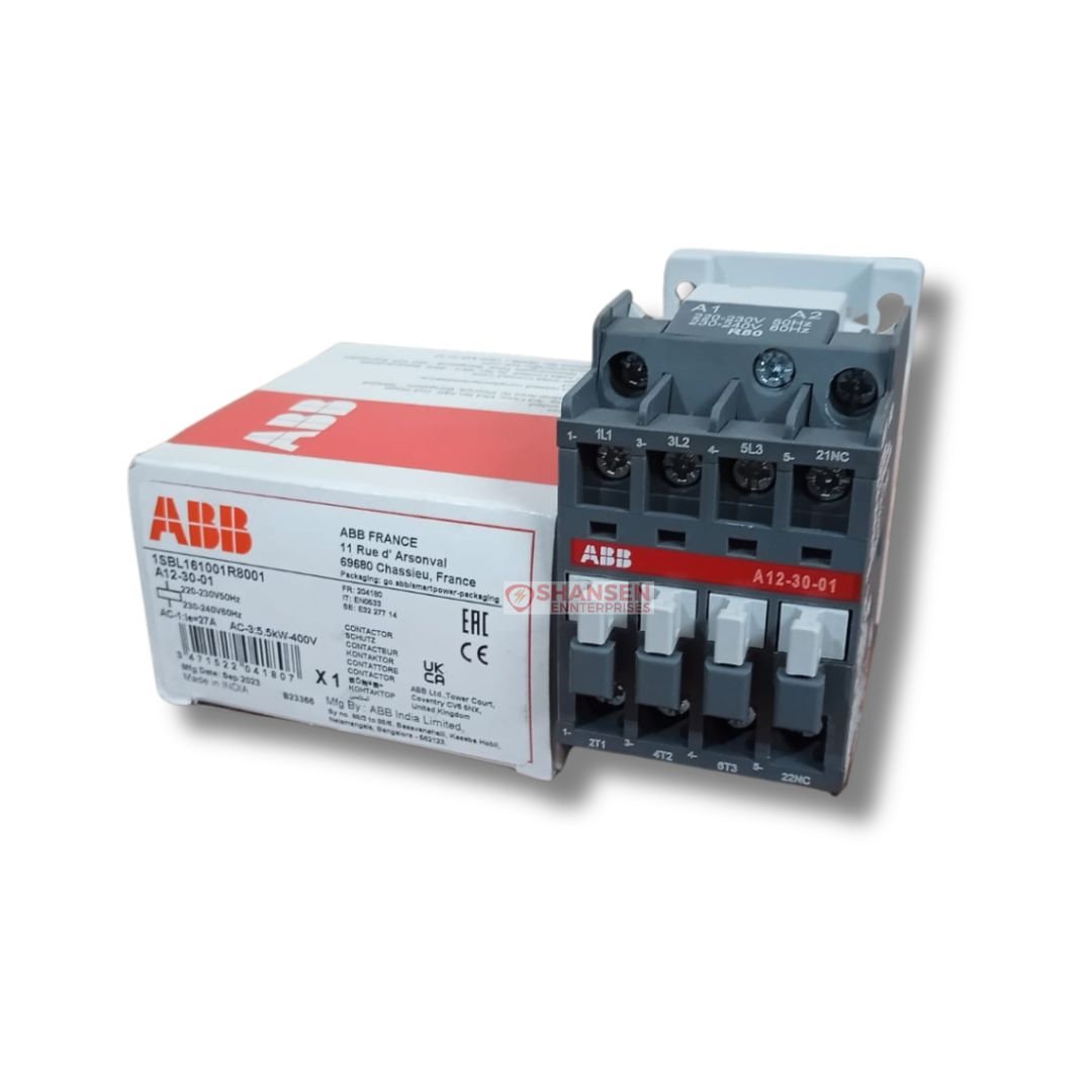ABB_Brand_A12-30-01_220-230V_50Hz_and_230-240V_60Hz_Contactor_with_rightside_closed_box