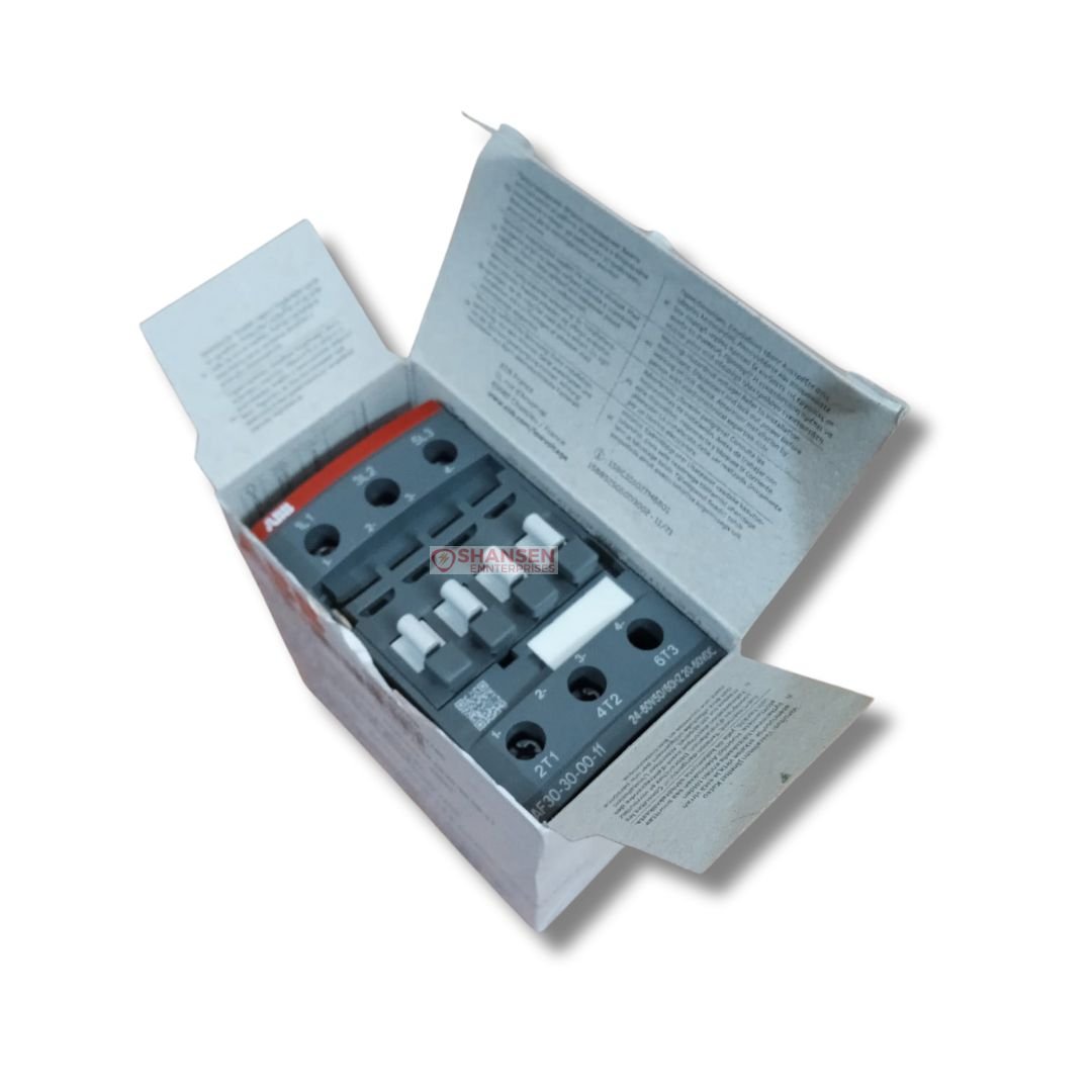 ABB_Brand_AF30-30-00-11_24-60V50_60HZ_20-60VDC_Contactor_open_box_top_right_view