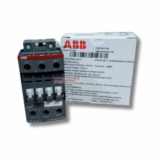 ABB_Brand_AF38-30-00-11_24-60V50_60HZ_20-60VDC_Contactor_front_view_with_box-on_left_side