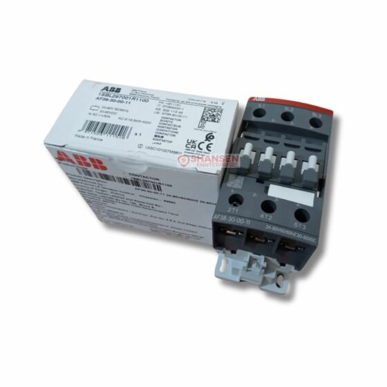 ABB_Brand_AF38-30-00-11_24-60V50_60HZ_20-60VDC_Contactor_top-view_box-on_right_side