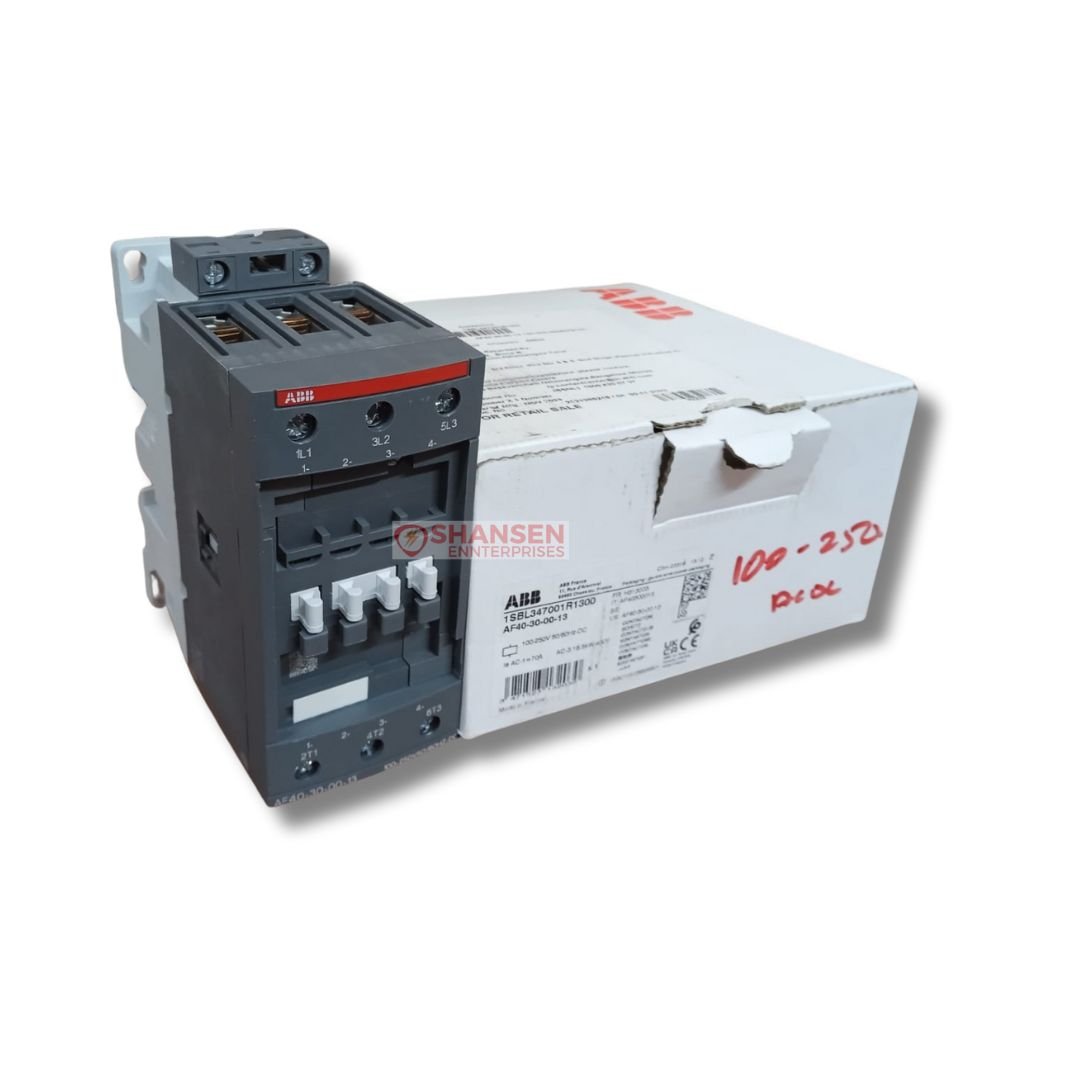 ABB_Brand_AF40-30-00-13_100-250V50_60HZ-DC_Contactor_front_side_with_box-on_left_side