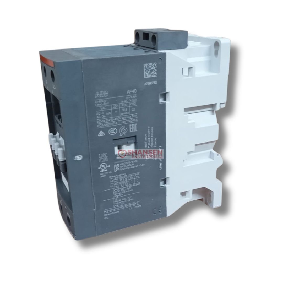 ABB_Brand_AF40-30-00-13_100-250V50_60HZ-DC_Contactor_side_view