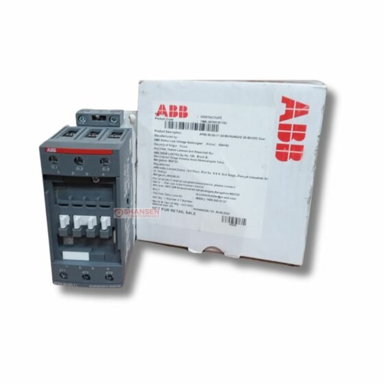 ABB_Brand_AF65-30-00-11_24-60V50_60HZ 20-60VDC_Contactor_with_box_on_left_side