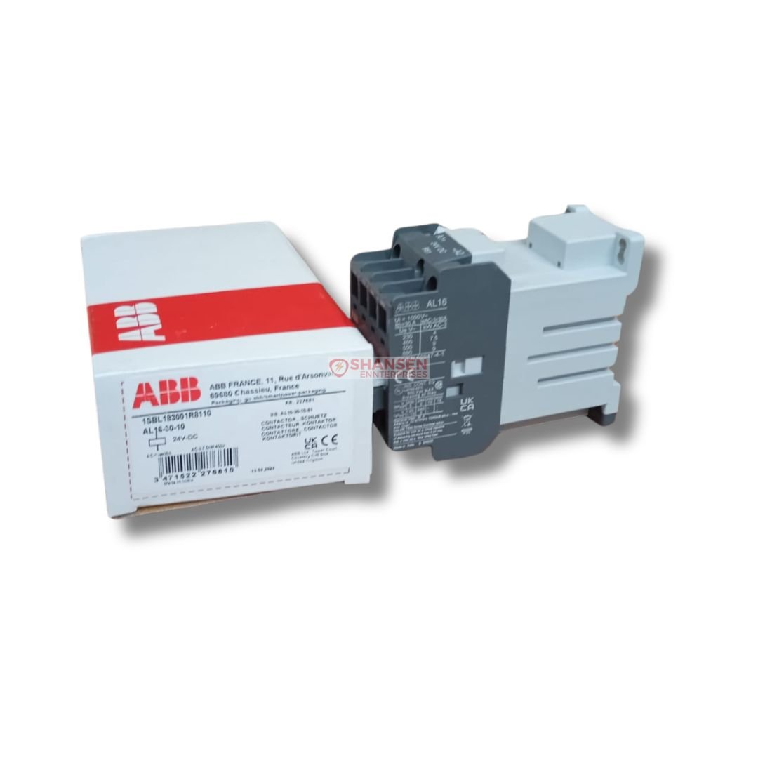 ABB_Brand_AL16-30-10_24V_DC_Contactor_backside_with_box