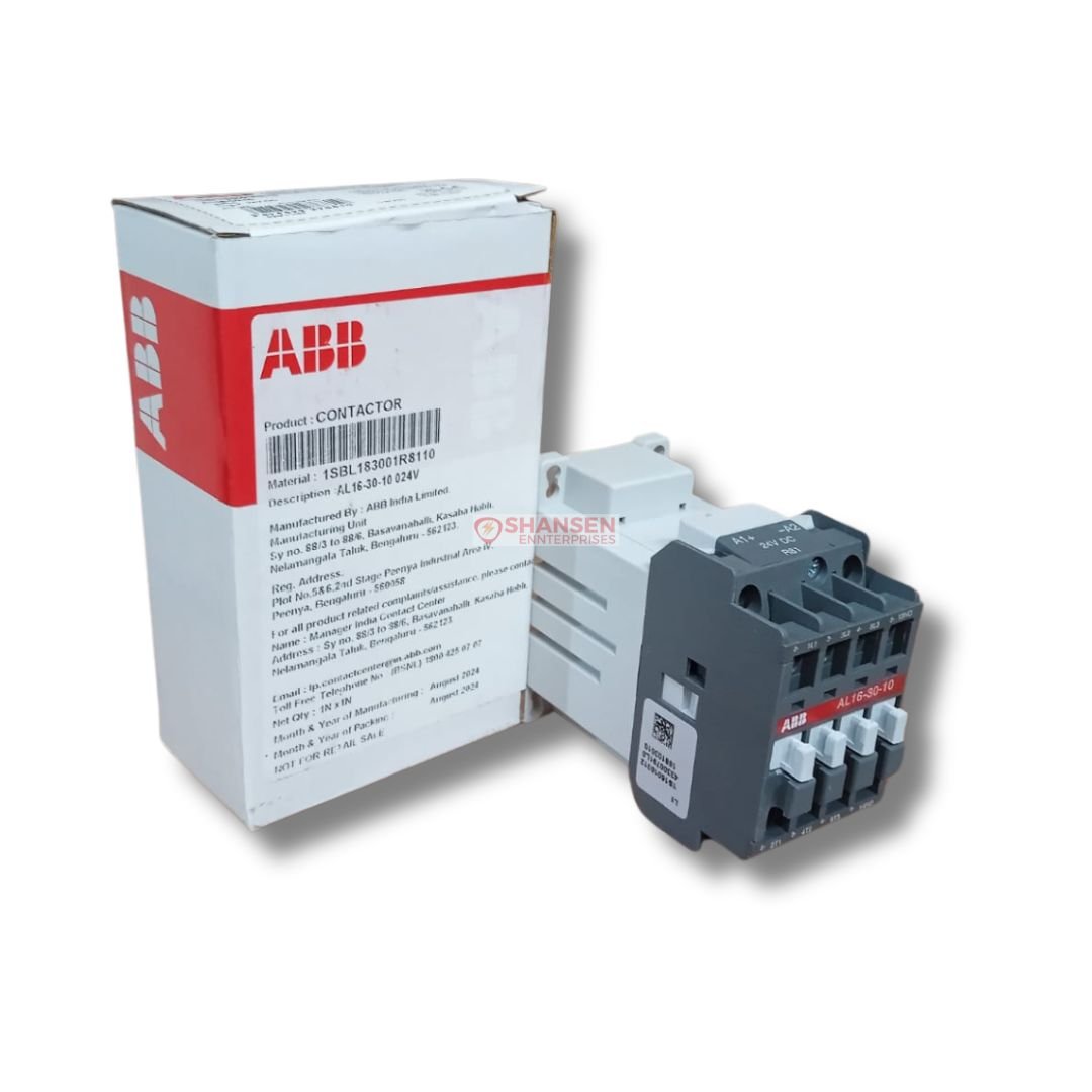 ABB_Brand_AL16-30-10_24V_DC_Contactor_front_side_box_on_the_right