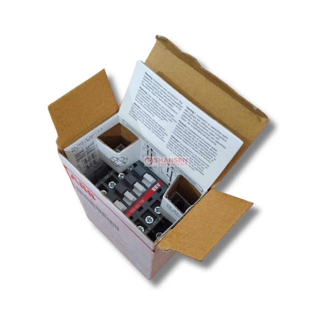 ABB_Brand_AL16-30-10_24V_DC_Contactor_left_side_view_open_b0x