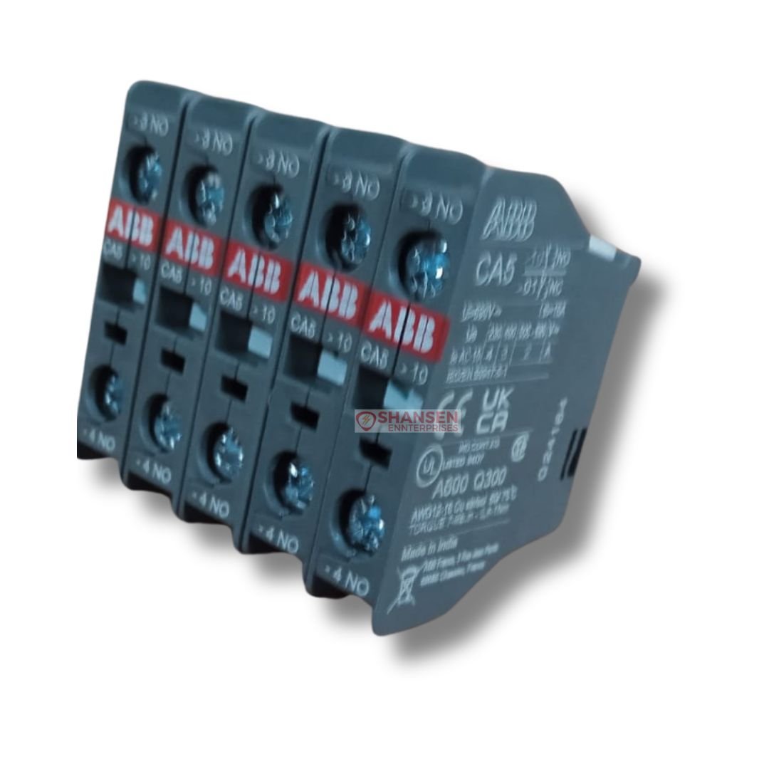 ABB_Brand_CA5-10_Model_Auxiliary_Contact_Block-5_pieces-rightside_view