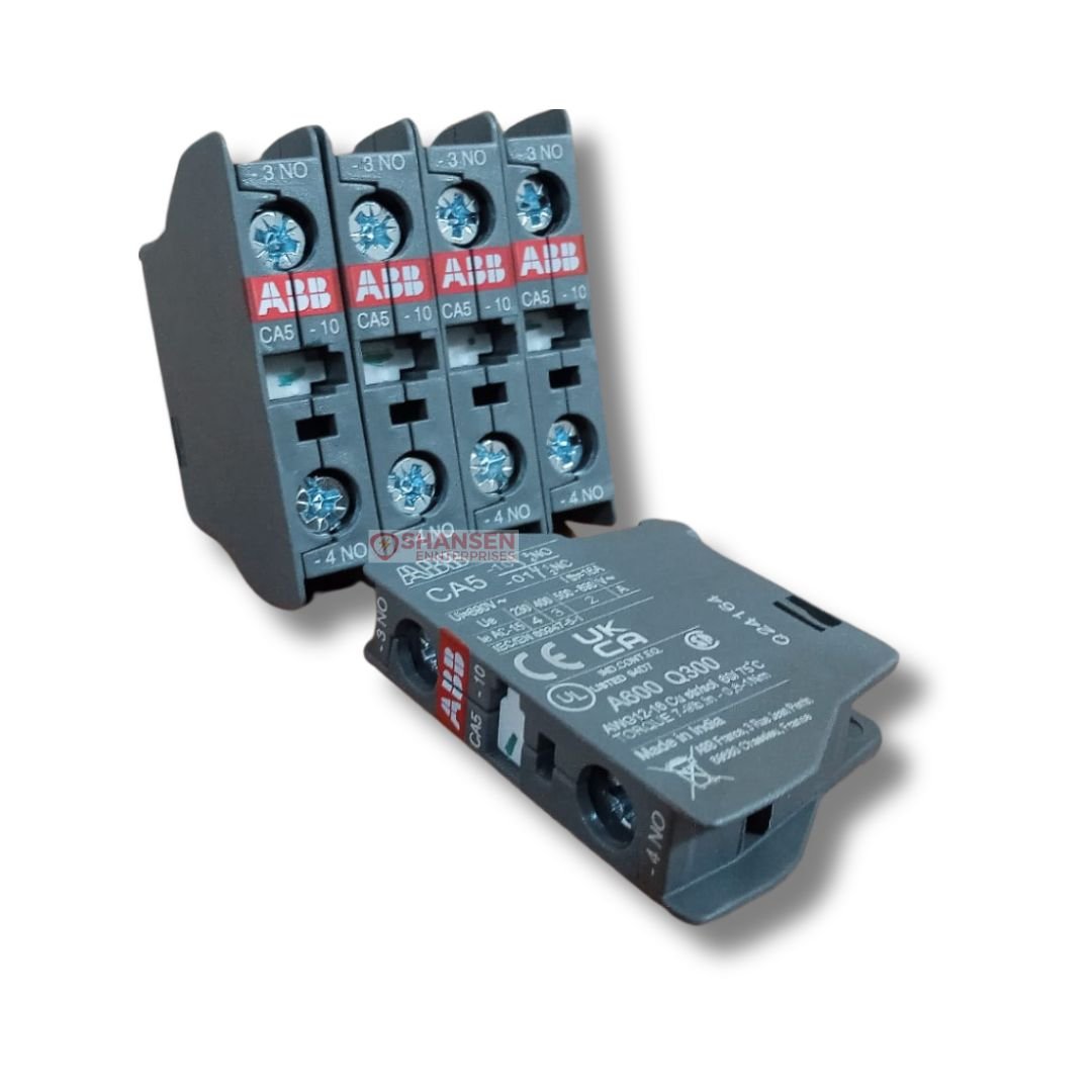 ABB_Brand_CA5-10_Model_Auxiliary_Contact_Block_leftside_view