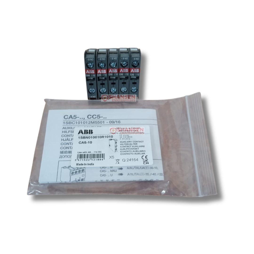ABB_Brand_CA5-10_Model_Auxiliary_Contact_Block_with_pack