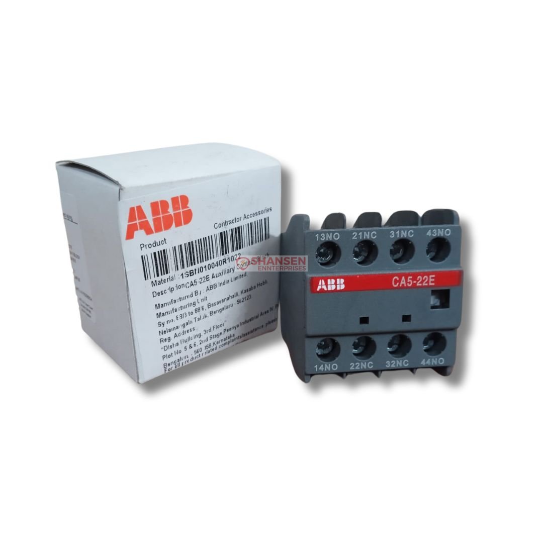ABB_Brand_CA5-22E_Auxiliary_Contact_Block_box-on_the-right_side