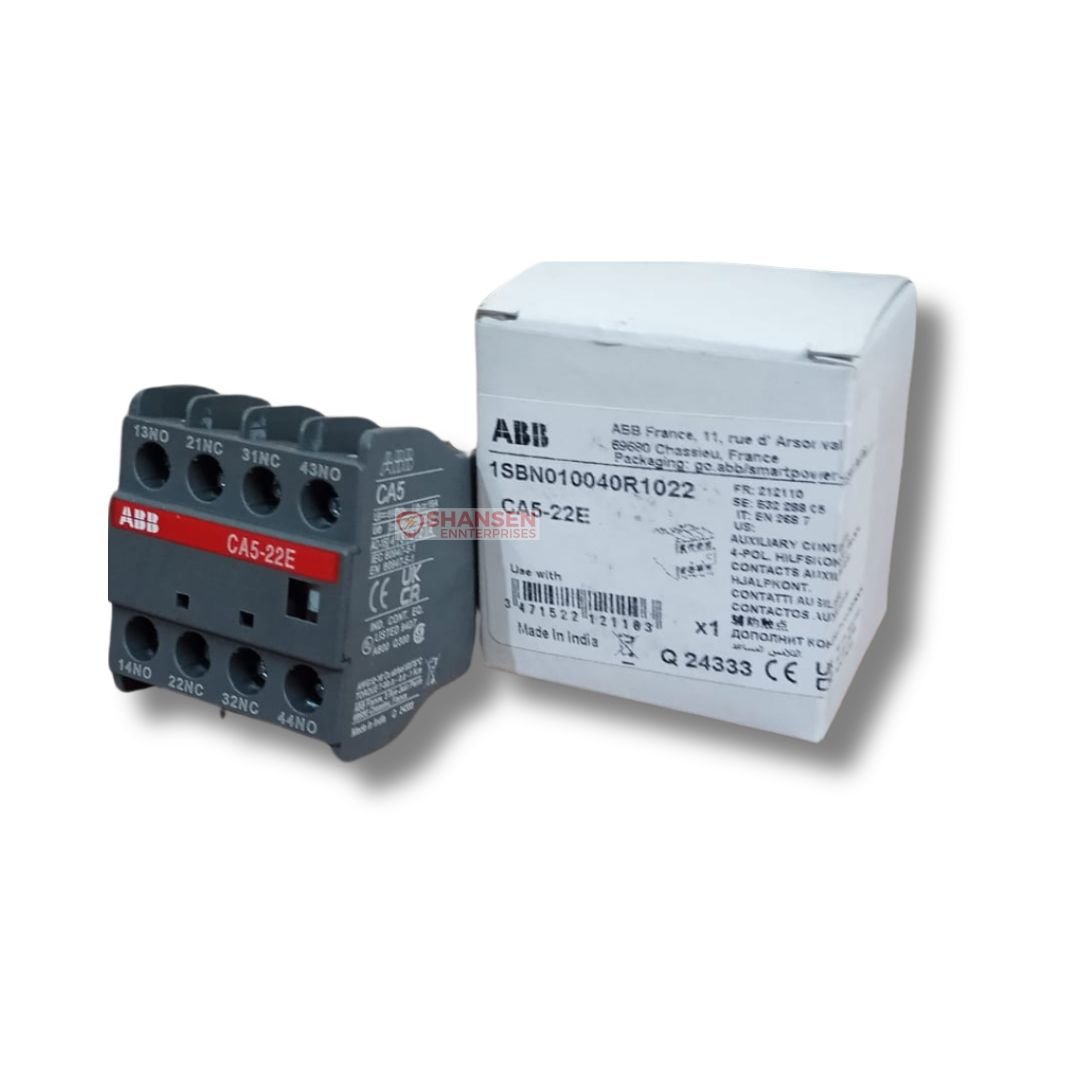 ABB_Brand_CA5-22E_Auxiliary_Contact_Block_box_on_the_left_side