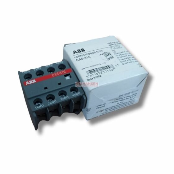 ABB_Brand_CA5-31E_Auxiliary_Contact_Block_top_view_with_box