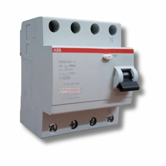 ABB_Brand_FB204_AC-25_100mA_Residual_Current_Circuit_Breaker