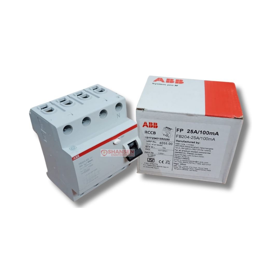 ABB_Brand_FB204_AC-25_100mA_Residual_Current_Circuit_Breaker_with_closed_box-on_the_left_side
