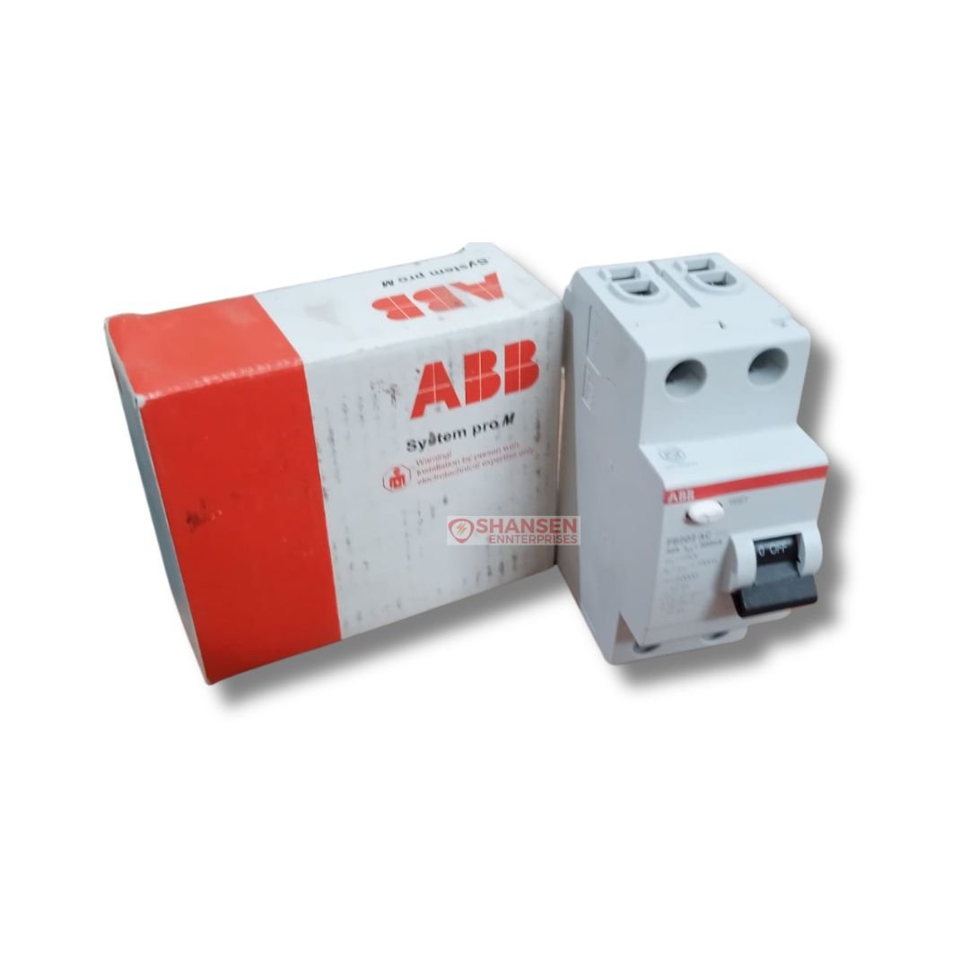 ABB_RCCB_DP_40A_300mA_(FB202-40A_300mA)_frontside_closed_box_on_leftside