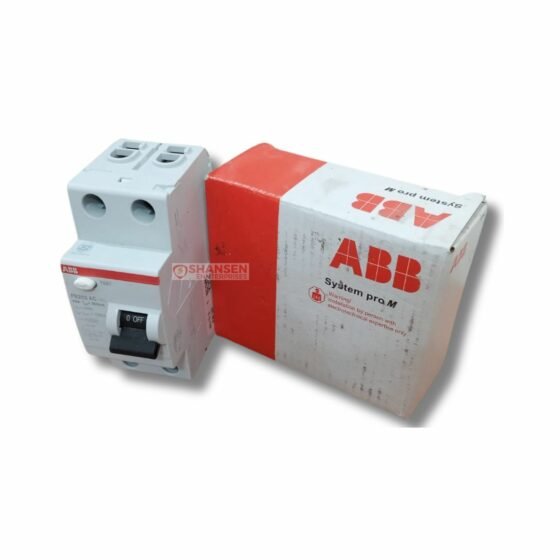 ABB_RCCB_DP_40A_300mA_(FB202-40A_300mA)_frontview_with_box_on_rightside