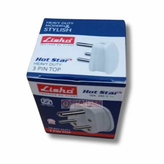 Lisha Brand_Hotstar_Model_16A-240V-Heavy_Duty_3_Pin_Top_box-top_view