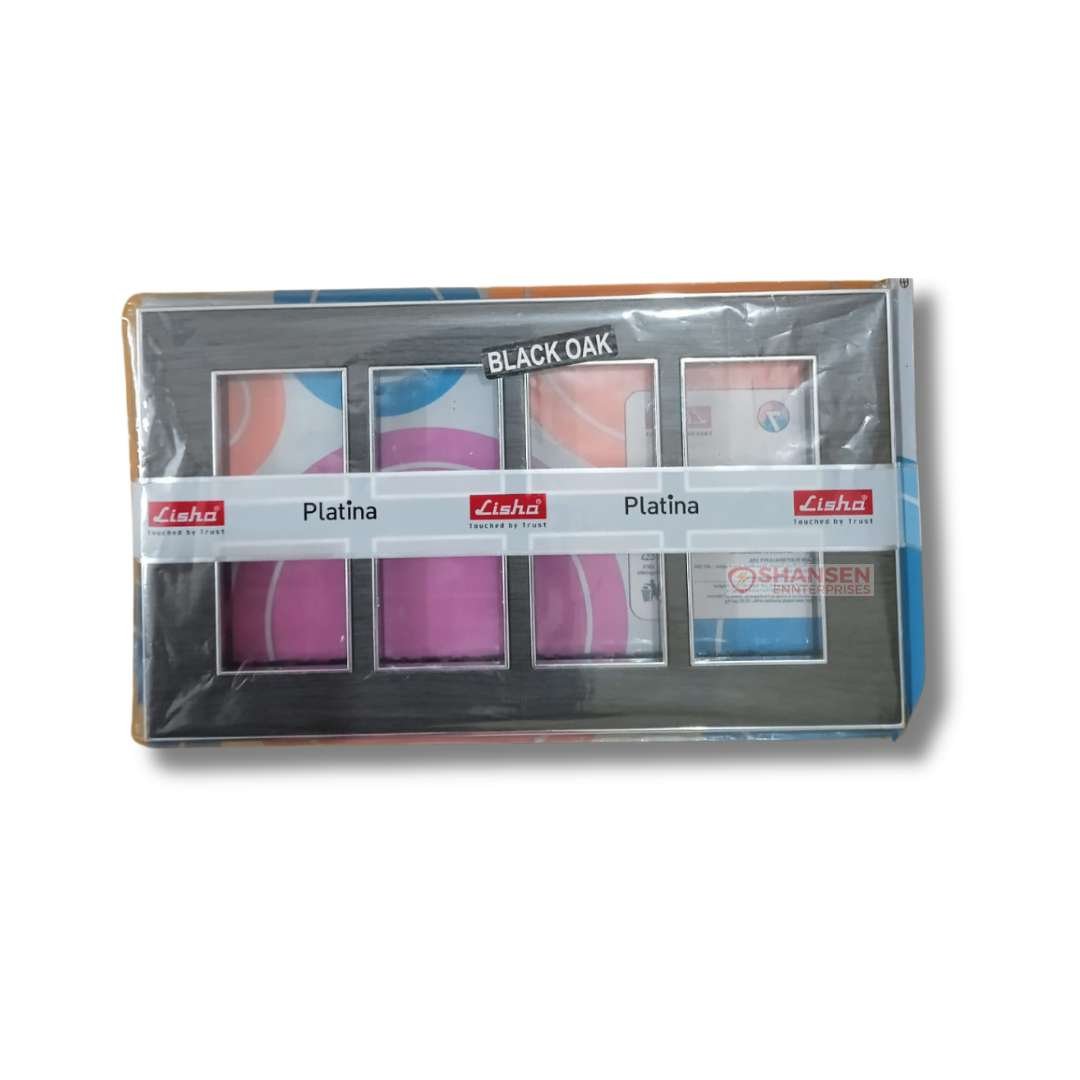 Lisha-Brand_Platina_Model_Black_Oak_Color_16_Module_Cover_Plate_package_front_side