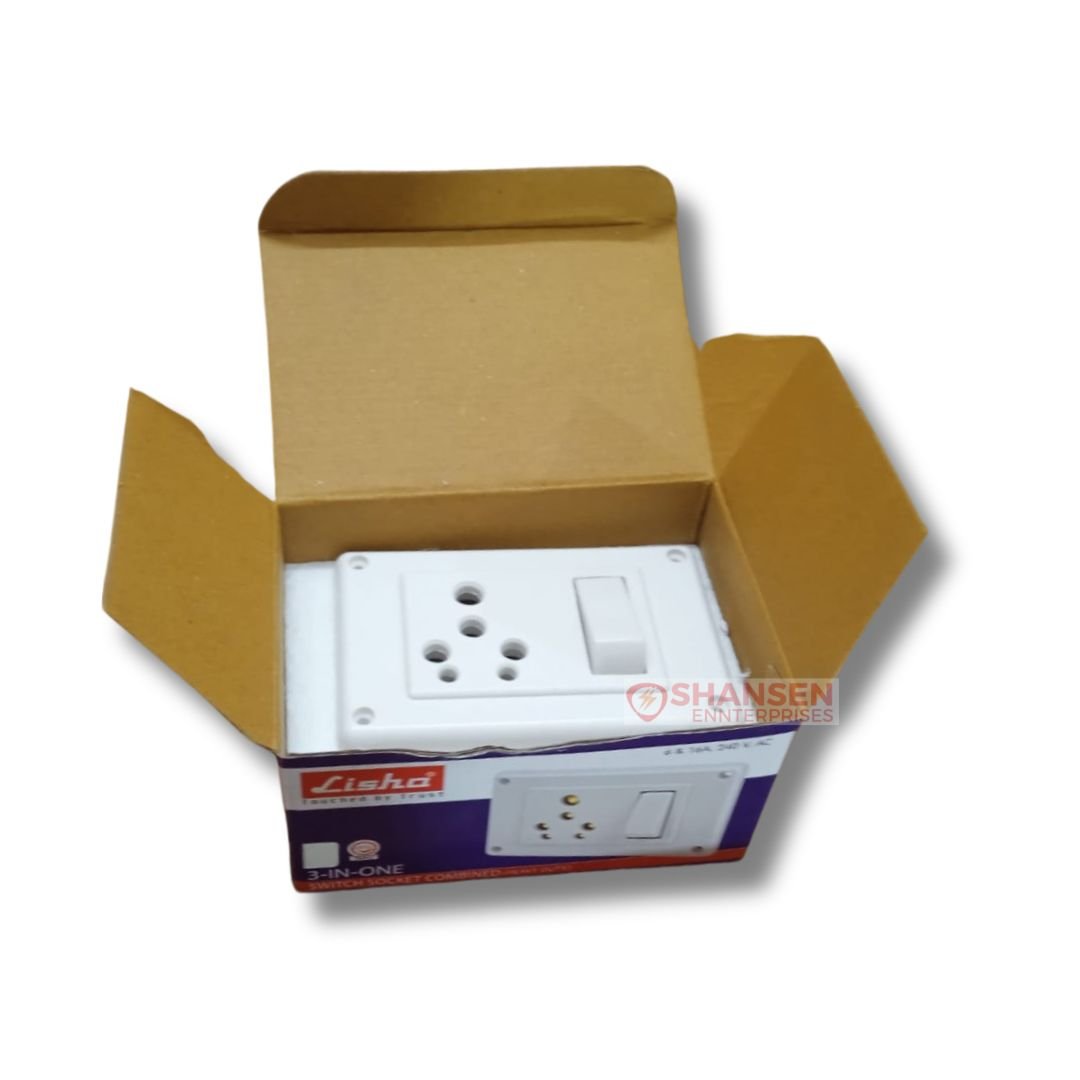 Lisha_Brand_Heavy_Duty_3_In_One_Switch_and_Socket_Combined_top_view_open_box_front