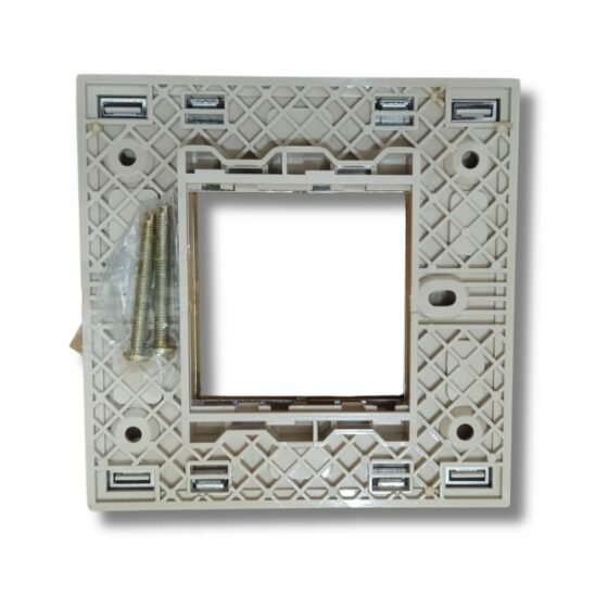 Lisha_Brand_Platina_Intel_Ivory_Color_2_Module_Cover_Plate_backside