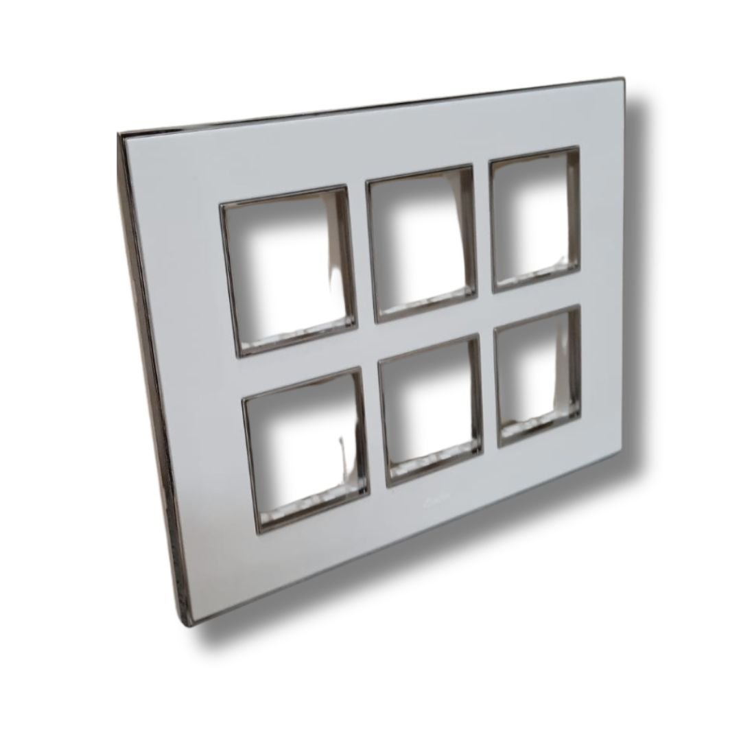 Lisha_Brand_Platina_Model_Pure_Glossy_10_Module_Cover_Plate