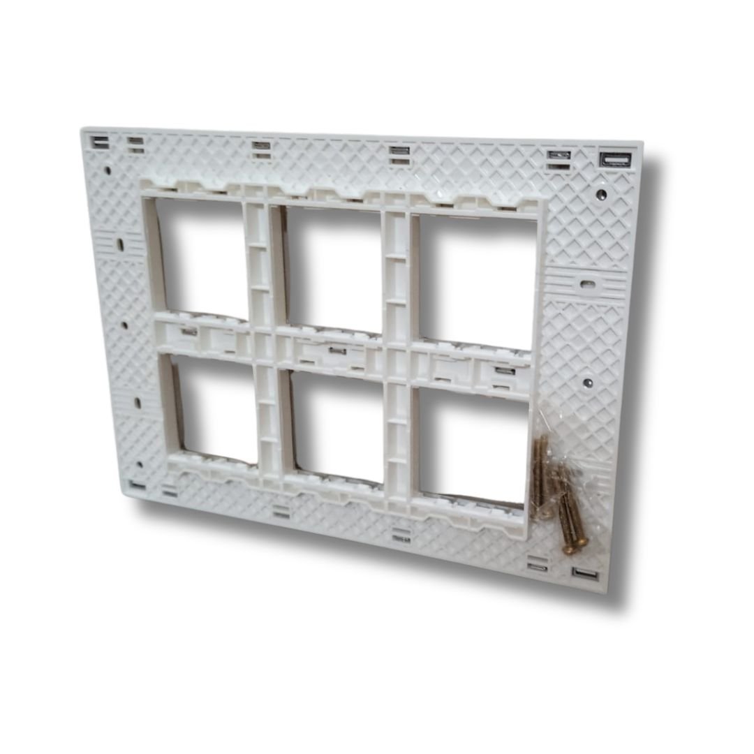 Lisha_Brand_Platina_Model_Pure_Glossy_10_Module_Cover_Plate_backside_view