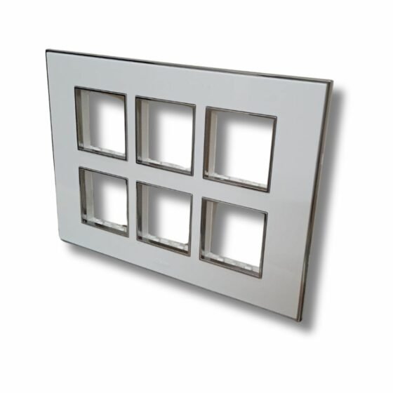 Lisha_Brand_Platina_Model_Pure_Glossy_10_Module_Cover_Plate_right_view