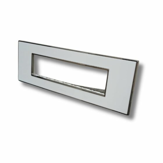 Lisha_Brand_Platina_Model_Pure_Glossy_8_Module_Cover_Plate_left_view