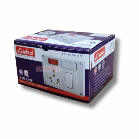 Lisha_Make_Heavy_Duty_5_in_one_Switch_Socket_with_Fuse_box_left_side_view
