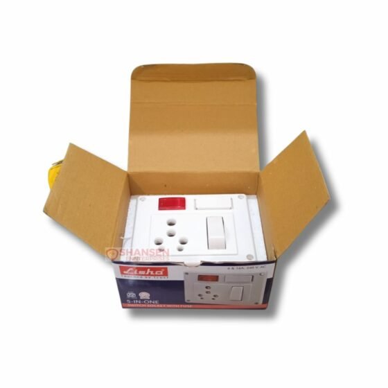 Lisha_Make_Heavy_Duty_5_in_one_Switch_Socket_with_Fuse_top_view_open_box