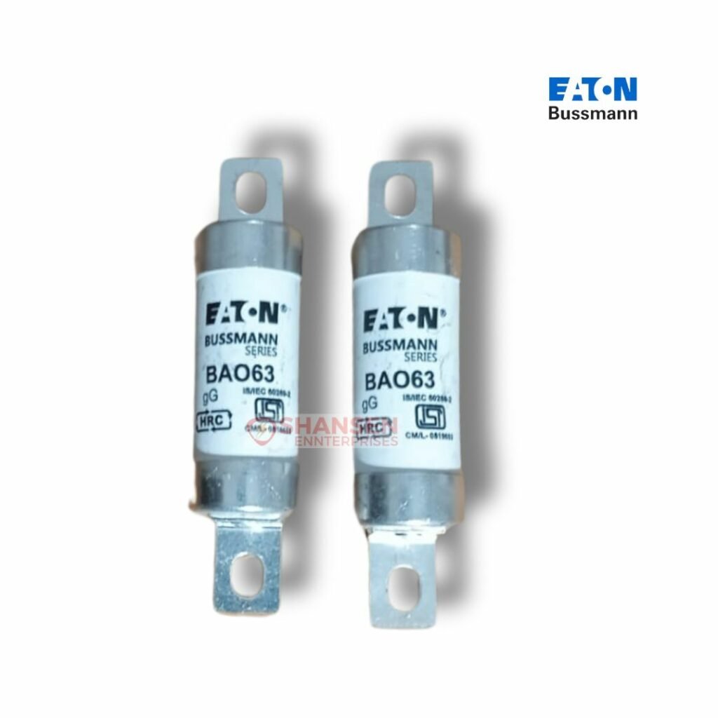Eaton Brand Bussmann Series BAO63 Low Voltage BS88 British Standard Fuse
