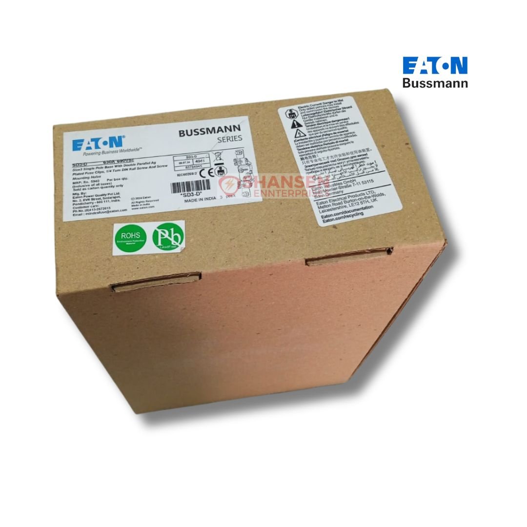 Eaton_Brand_Bussmann_Series-SD3-D_Low_Voltage_NH_Fuse_Base_box_top-view