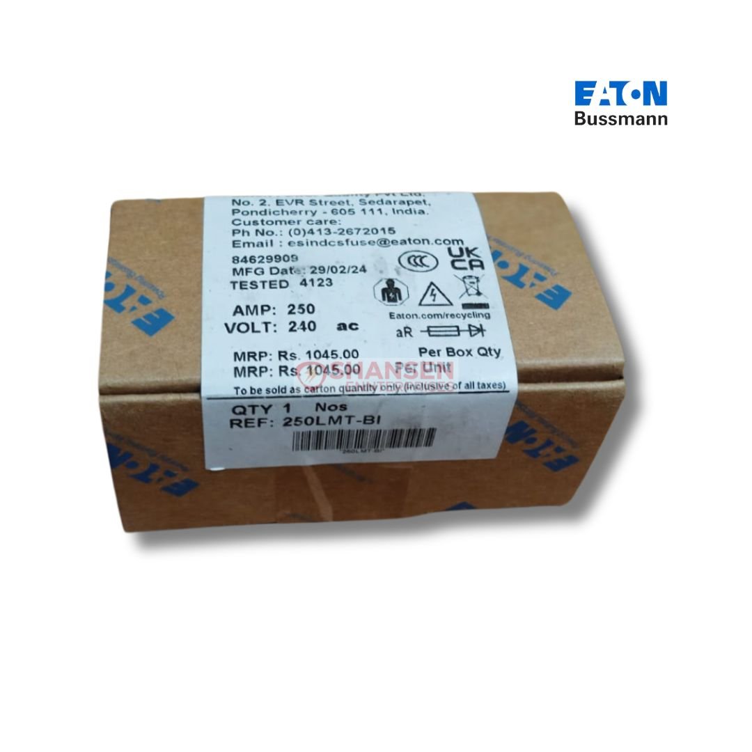 Eaton_Brand_Bussmann_Series_250LMT_High_Speed_British_Standard_Fuse_boxed_front_view