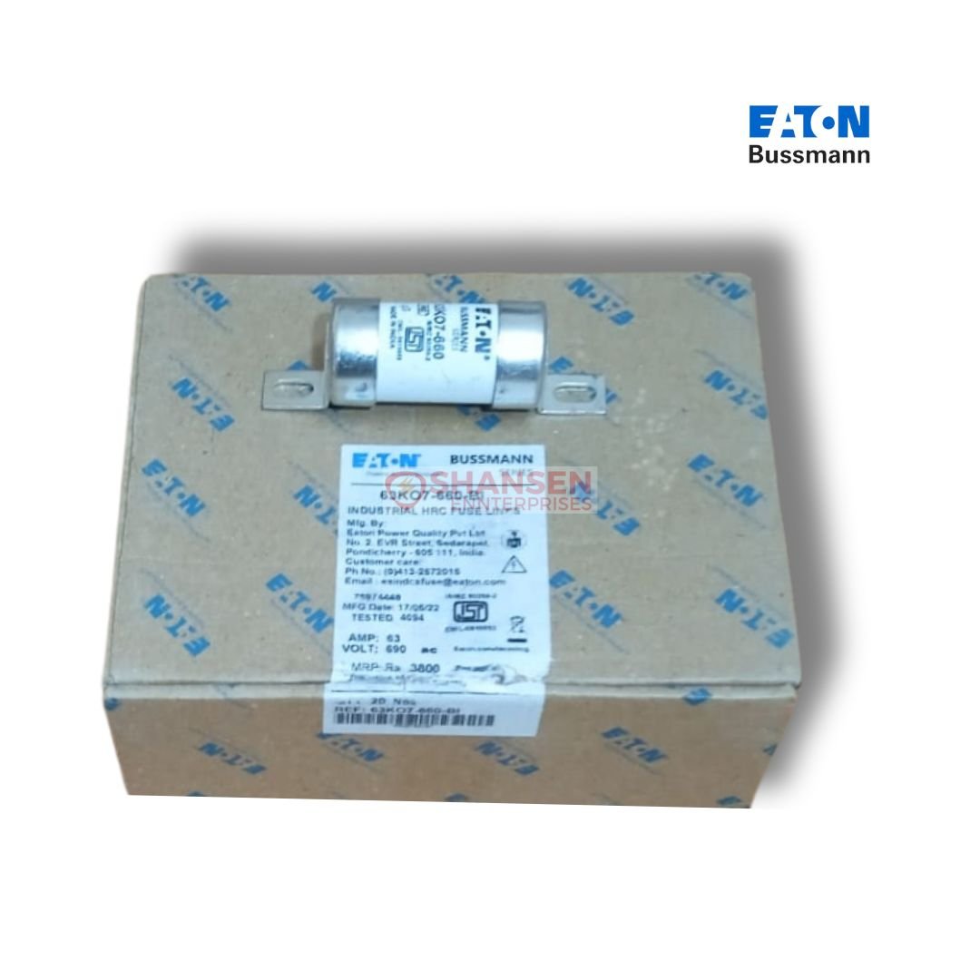 Eaton_Brand_Bussmann_Series_63K07-660_Industrial_HRC_Fuse_Link-on_top_of_the_box
