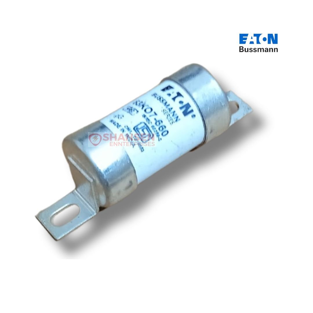 Eaton_Brand_Bussmann_Series_63K07-660_Industrial_HRC_Fuse_Link_top_right_view