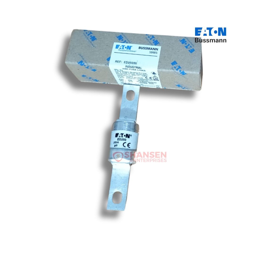 Eaton_Brand_Bussmann_Series_ED250_British_Standard_IEC_Fuse_in_front_of_the_box_view